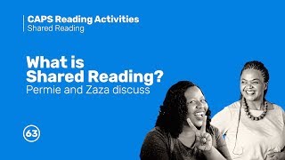 63. What is Shared Reading?