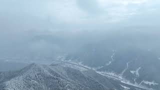 dji mavic3大疆御3西安秦岭雪景拍摄