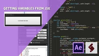 Scripting/Extension Tutorial: Getting Variables from JSX