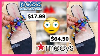 SAME SHOE AT ROSS ($17) \u0026 MACY’S ($64) 🧐 Shoe Shopping #shorts