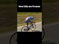 How kids see Froome vs How I see him