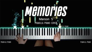 Maroon 5 - Memories PIANO COVER by Pianella Piano