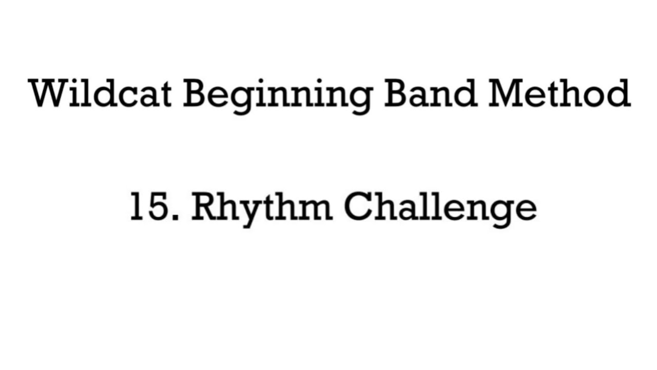 15 Rhythm Challenge Youtube Music