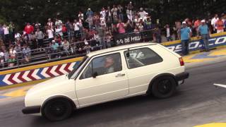 Honda civic Israel Reyes Vs Vw golf AWD mk2 By El Padrino