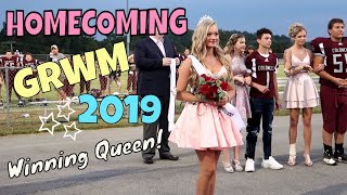 Homecoming GRWM 2019 + VLOG | I was crowned Queen | Ella
