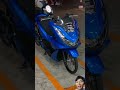 Motor Honda PCX super blue