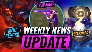 NEW UPDATES: NEW SKINS + LIFESTEAL CHANGES & MORE - League of Legends Season 11