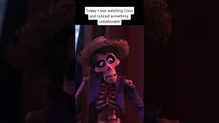 Ernesto De la Cruz never actually Died 😱😱😱 #coco #pixar #theory #facts #shorts