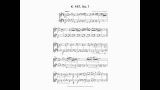 Mozart 12 duets, K. 487 - violin duet