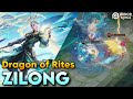 ZILONG New LEGENDARY Skin Gameplay | Dragon of Rites |  Honor of Kings