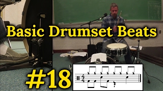 Drumset Basic Beats #18 - NEW SERIES!