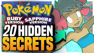 20 Hidden Secrets Easter Eggs In Pokemon Ruby Sapphire Emerald Omega Ruby Alpha Sapphire