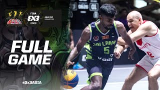 Tahiti vs Sri Lanka | Men | Full Game | FIBA 3x3 Asia Cup 2023 | 3x3 Basketball