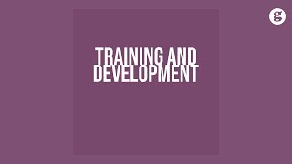 Training and Development