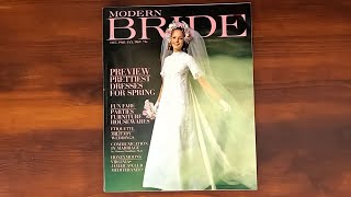 1968 December/January 1969 ASMR Magazine Flip Through: Modern Bride