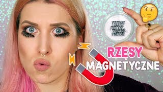 ♦ WTF?! 😱Test magnetycznych rzęs z Ali!  ♦ Agnieszka Grzelak Beauty