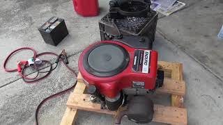 Tecumseh Enduro 13hp Engine Bench Test