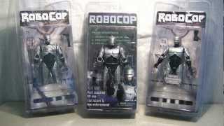 Robocop NECA Figure Series Review! (Normal, Glow-in-the-Dark, Battle Damaged, Spring Loaded Holster)