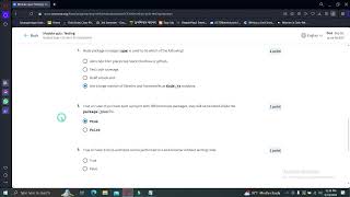 Module quiz: Testing Coursera | Programming with JavaScript Meta