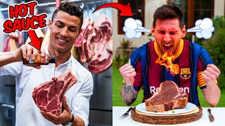 Ronaldo Became a Butcher and Trolled Messi! 😂🥩