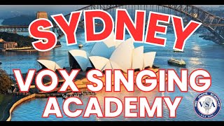 Welcome To Vox Singing Academy Sydney, NSW Est1993🎤