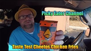 Picky Eater Taste Test - Cheetos Chicken Fries From Burger King
