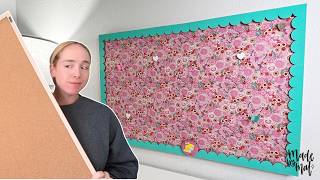Giving My Boring Bulletin Board a Makeover