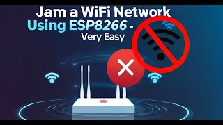 Make a WiFi Jammer Using Simple Tools(For Educational Use)