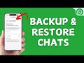 How to Backup & Restore WhatsApp Chats on iPhone