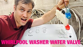 Whirlpool washer stuck on fill cycle? F8E1 code solution