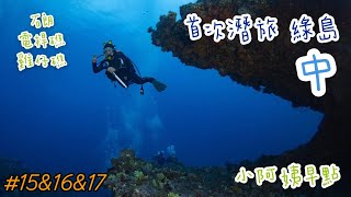 【綠島。潛旅】第一次參加潛旅團(中) 終於迎來人生第一次船潛啦 船潛又是不一樣的風景 高清小流 美滋滋 | 阿海GOGO