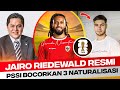 Timnas indonesia~jairo riedewald resmi dinaturalisasi~PSSI bocorkan 3 bintang belanda~kevin diks WNI