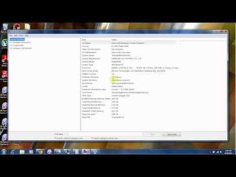 How to find your computer system information How to find your computer system information