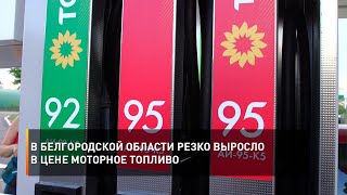 В Белгородской области резко выросло в цене моторное топливо