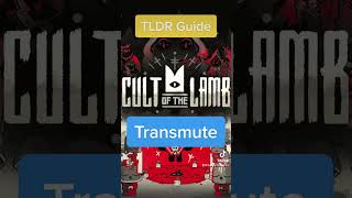 Transmute - Unlock all Fleeces - TLDR Guide - Cult of the Lamb