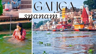 Kashi | కాశీ లో 1st day గంగా స్నానం| ganga snanam #Kashi vlogs #navathasvlogs