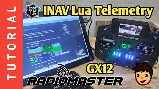 tutorial setting inav lua telemetry di radiomaster gx12