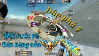 CF Mobile | Unbox AK47 Rush Noble Gold-Ice | Đập 1k6¥ rước em nó về bắn hăng hẳn lên 😎