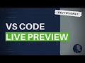 DevTips Daily: How to preview your work in VS Code with Live Server extension