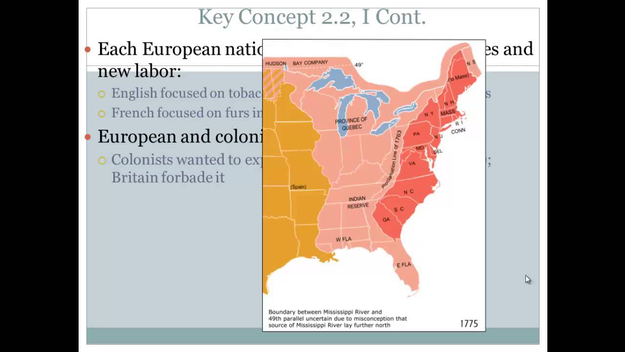 APUSH Review: Key Concept 2.2 (Period 2) - YouTube