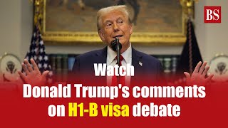 Watch: Donald Trump's comments on H1-B visa debate | Indians in US | US visa | Trump inauguration