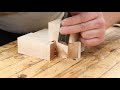 irish man tries japanese joinery hako dome joint. hand cut.