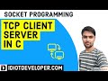 TCP Client Server Program in C | Socket Programming