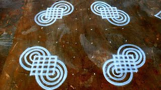 Margazhi Simple kolam designs🌹Dhanurmasam muggulu design🌹Beautiful small rangoli🌹Creative Rangolis