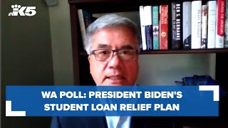 WA Poll: President Biden's student loan relief plan