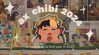 tabling at ax chibi 2024 𐙚₊˚⊹