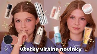 SKÚŠAM VŠETKY VIRÁLNE NOVINKY 👀 | (Rare Beauty, Haus Labs, NYX cosmetics, Catrice) ✨