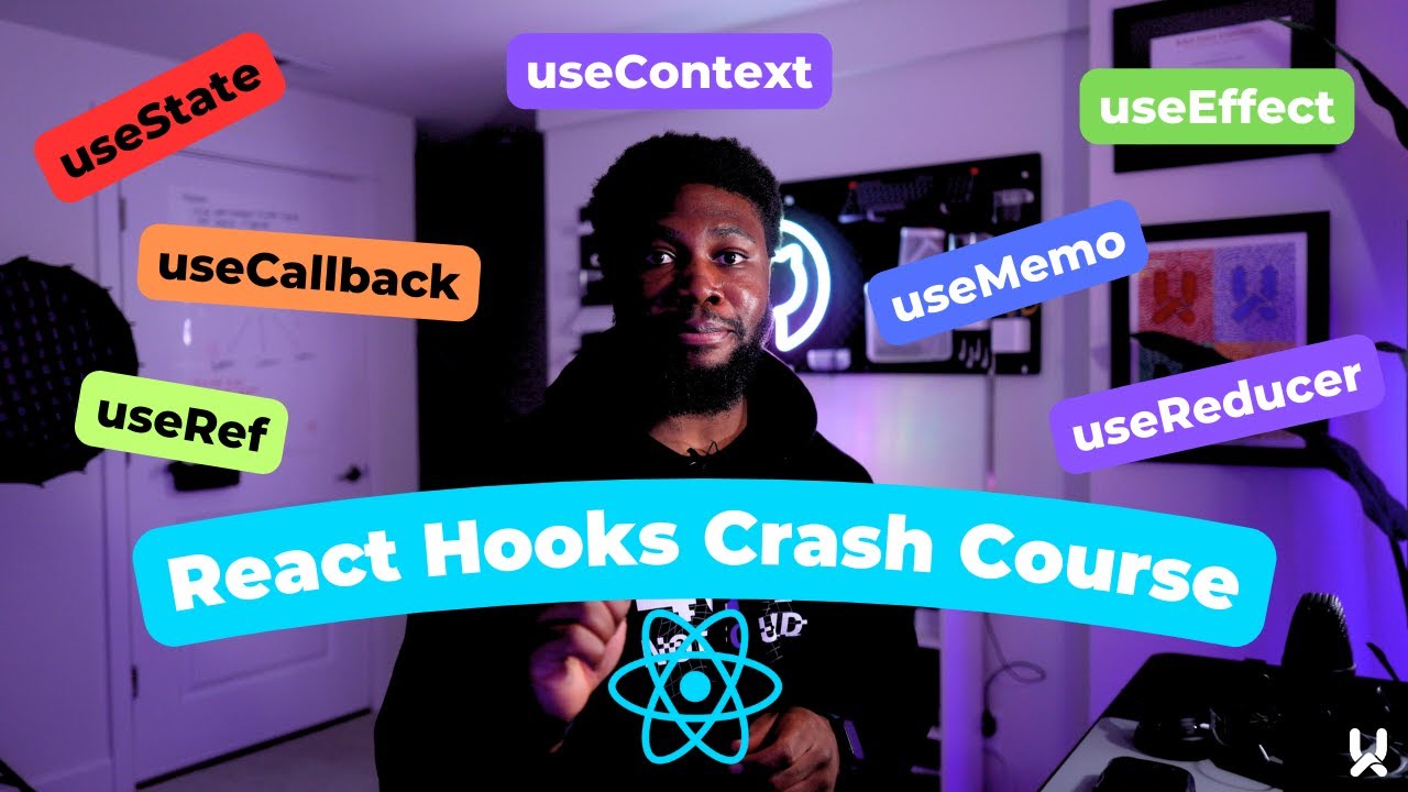 React Hooks Crash Course Youtube
