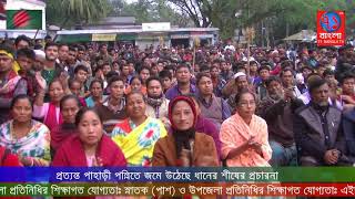 প্রত্যন্ত পাহাড়ী পল্লিতে জমে উঠেছে ধানের শীষের প্রচারনা|Guimara|71Bangla TV