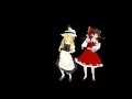 mmd【魔理沙と霊夢で裏表ラバーズ】